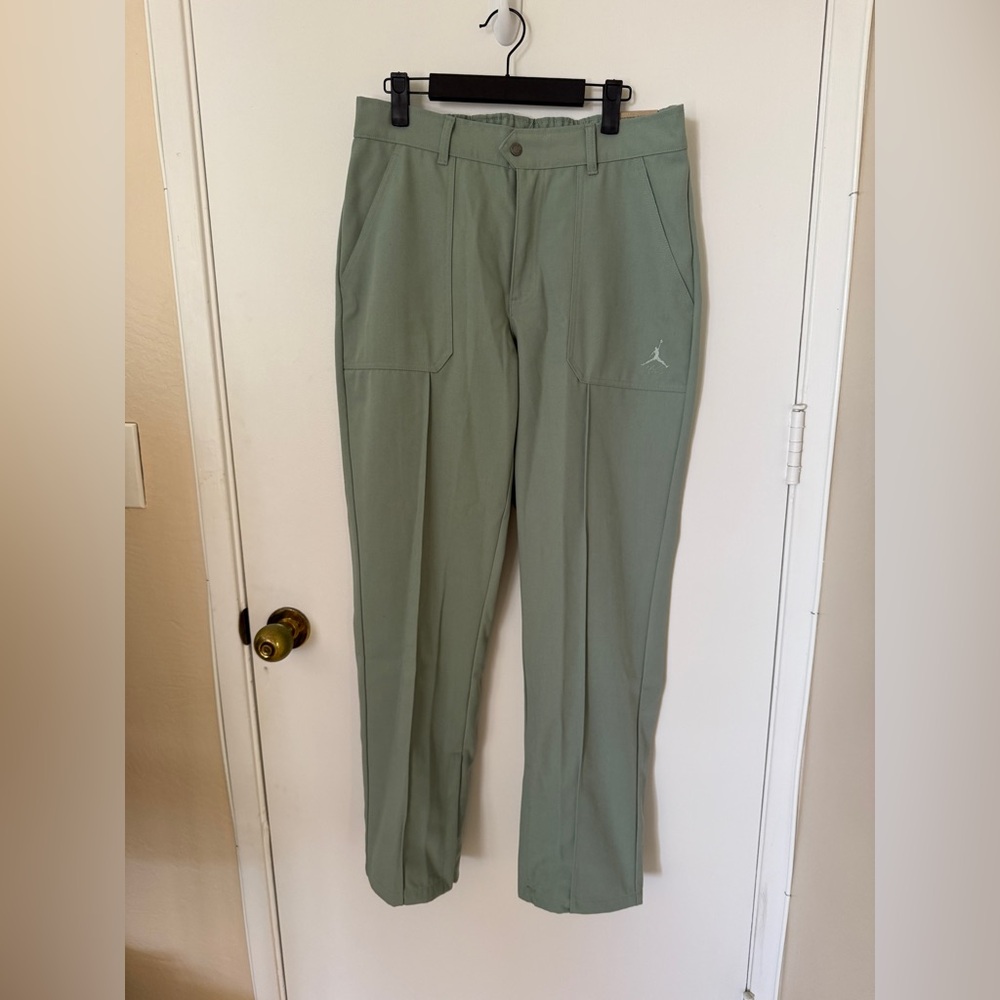 Green Nike Jordan Athletic Pants